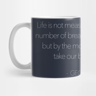 George Carlin Quotes Design Mug